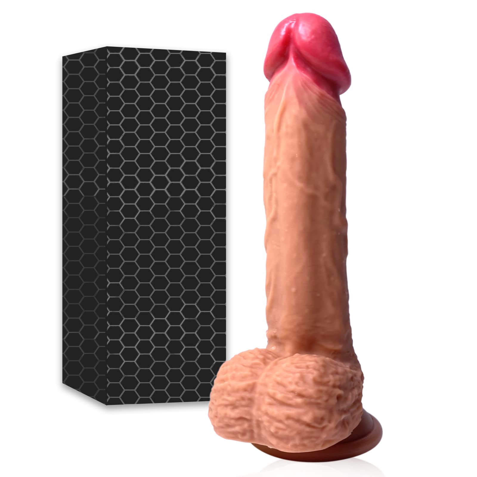 8.6 Inch Long Feels Real Skin Dildo In Pakistan