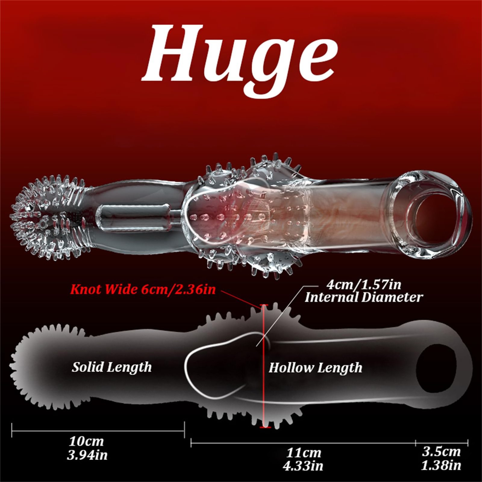 Buy Mega Thick Penis Sleeve Cock In Pakistan
