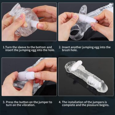 Buy Penis Sleeves Cock Condom Toy In Pakistan