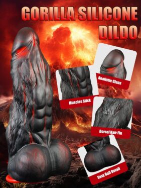 10 Inch Big Black Monster Dildo in Pakistan