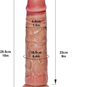 10 Inch Realistic Silicone Big Dildo in Pakistan