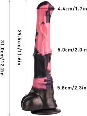12 Inch Silicone Soft Horse Dildo in Pakistan