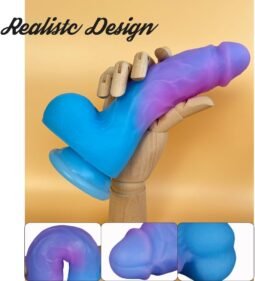8 Inch Realistic Thick Silicone Dildo In Pakistan