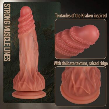 8 Inches Tentacle Realistic Dildo in Pakistan