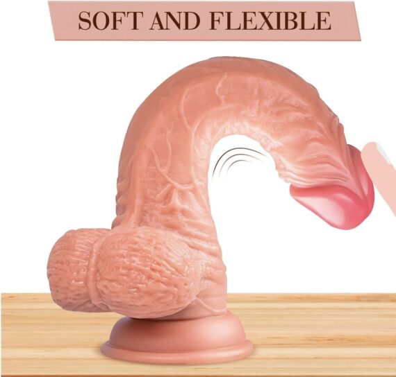 9 Inch Realistic Dildo Adult Sex Toys in Pakistan (4)