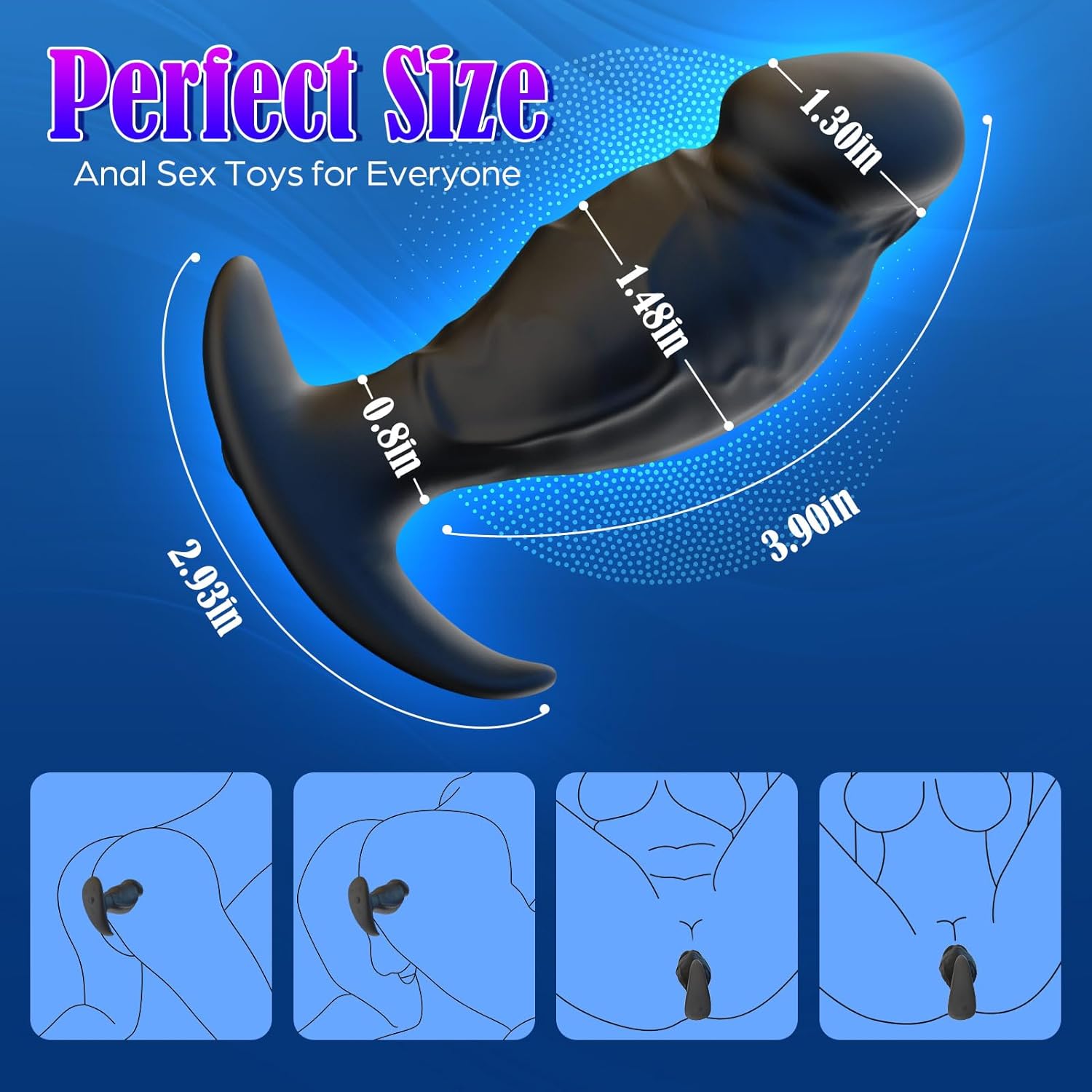 Anal Plug Sex Toys for Men Women in Pakistan