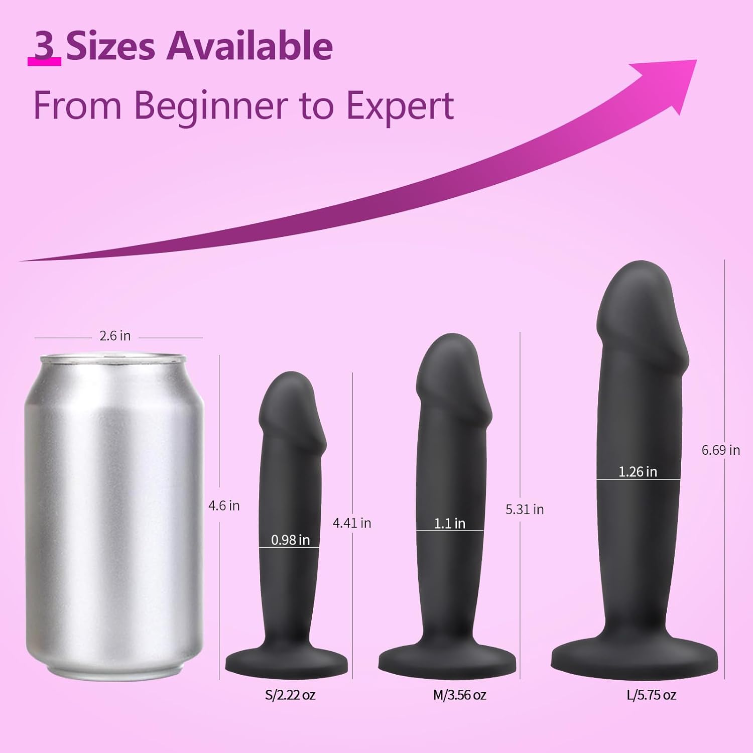 Anal Plug Training Sets Black Dildo in Pakistan