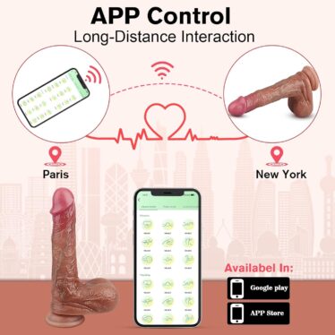 App Control Realistic Dildo Sex Toy in Pakistan