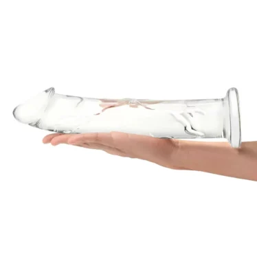 Best 12 inch Glass Veined Dildo in Pakistan