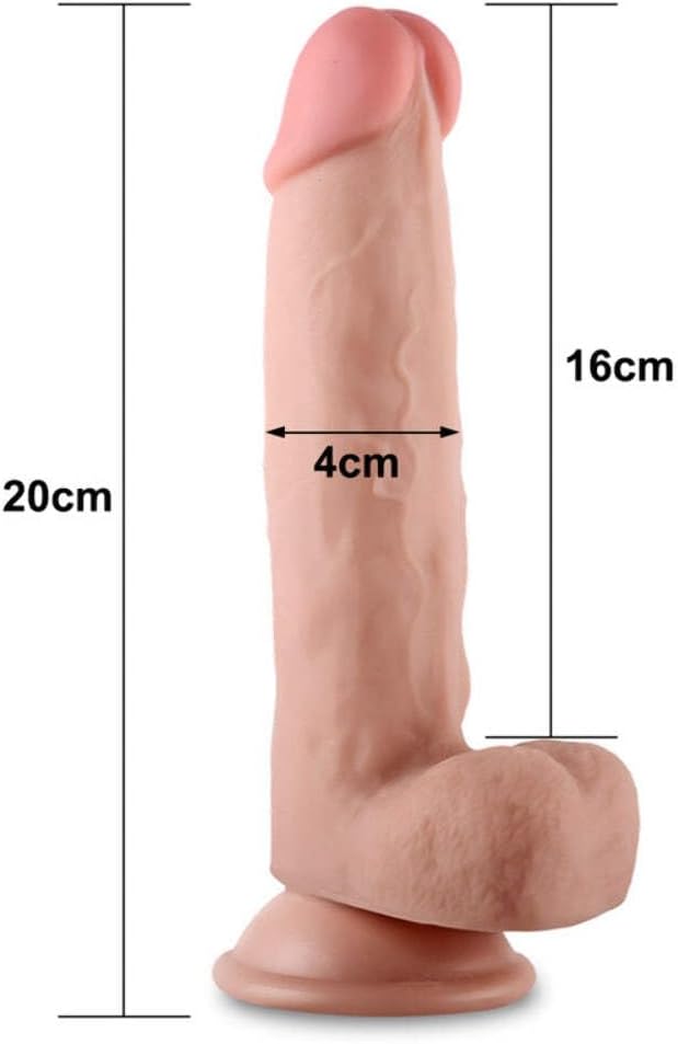 Best 8 Inch Feels Real Skin Dildo in Pakistan