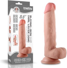 Best 8 Inch Feels Real Skin Dildo in Pakistan