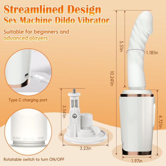 Best Sex Machine Thrusting Dildo in Pakistan - Image 3