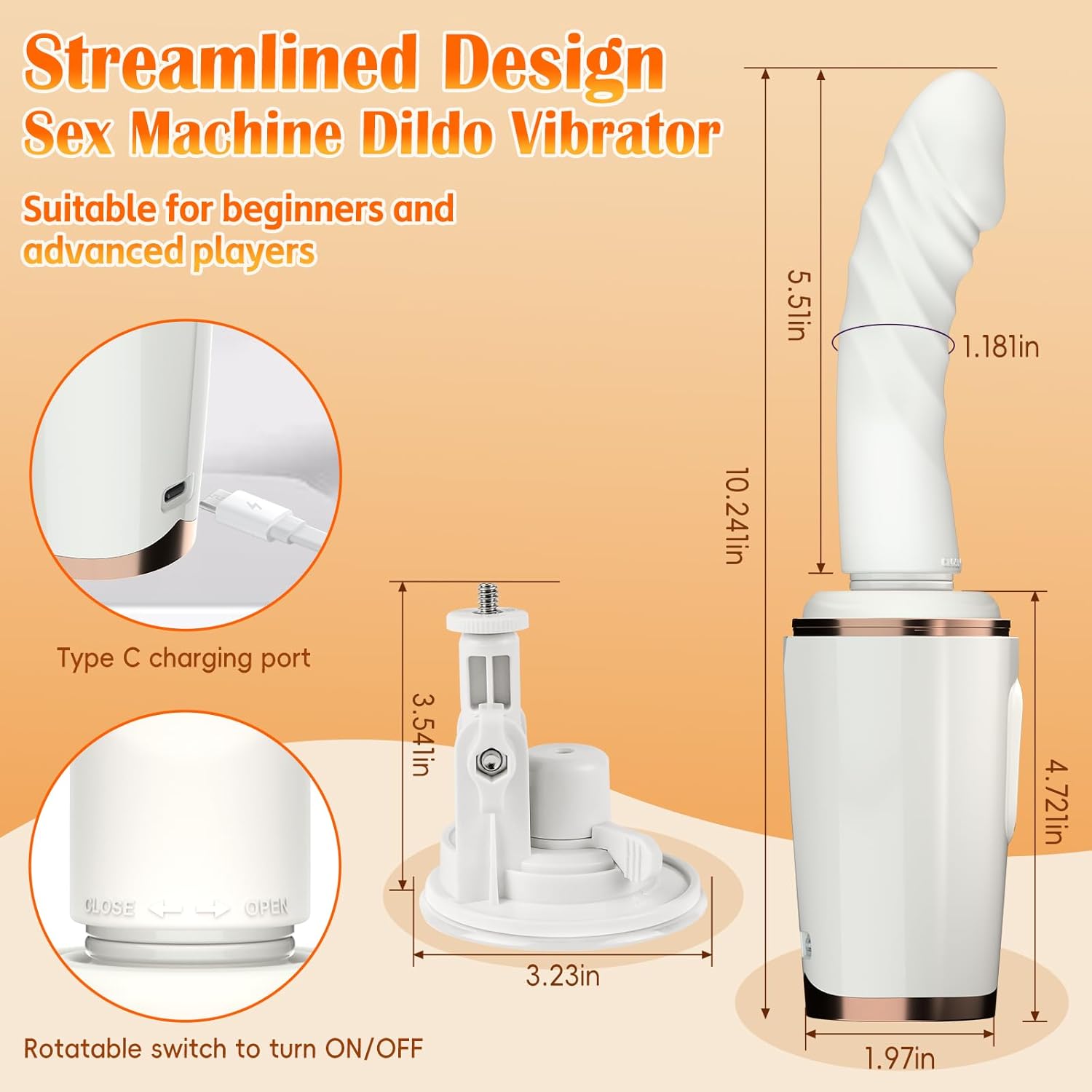 Best Sex Machine Thrusting Dildo in Pakistan