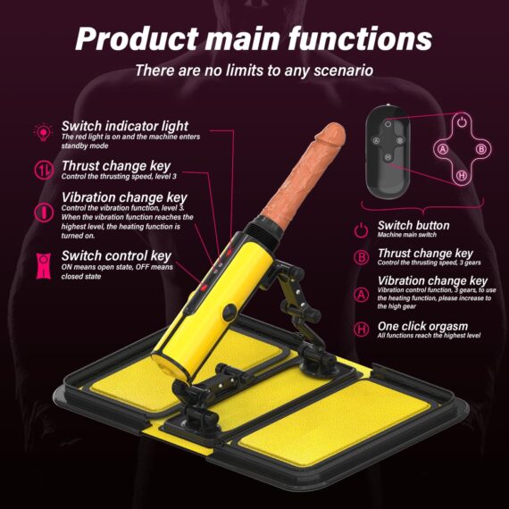 Best Sex Machine with Heating Dildo in Pakistan - Image 5