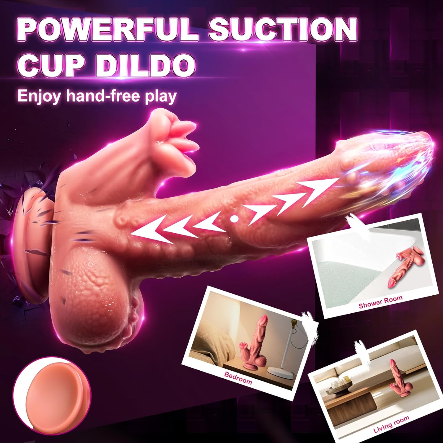 Best Sex Toy Thrusting Dildo Vibrator in Pakistan