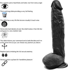 Big Black Dildo Sex Toy In Pakistan