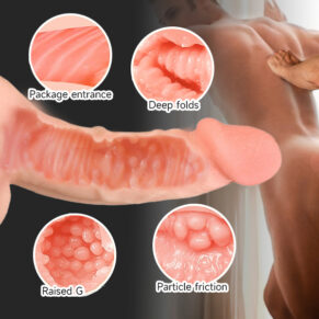 Buy 2 In 1 Realistic Dildo Pocket Pussy In Pakistan