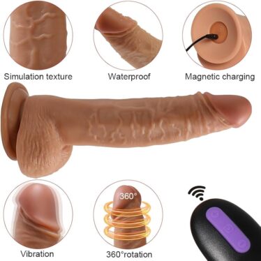 Buy 8 Inch Long Feel Real Skin Dildo In Pakistan