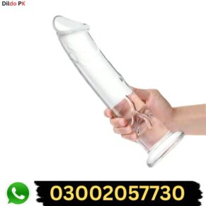 Best 12 inch Glass Veined Dildo in Pakistan
