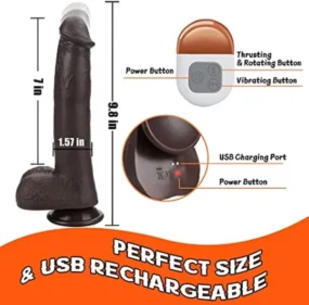 Realistic Thrusting Dildo Sex Toys In Pakistan