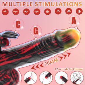 Best 8 Inch Thrusting Dildo Vibrator in Pakistan