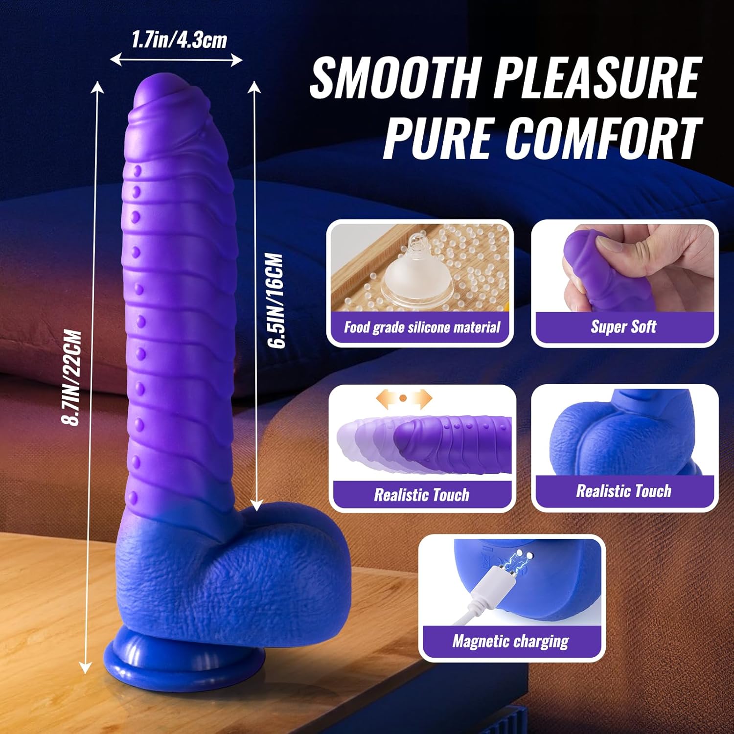 Best 4 in 1 Thrusting Dildo Vibrator in Pakistan