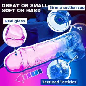 Best Realistic Dildo Clear Silicone in Pakistan