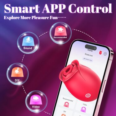 Best Sex Toys Rose Dildo Vibrator in Pakistan