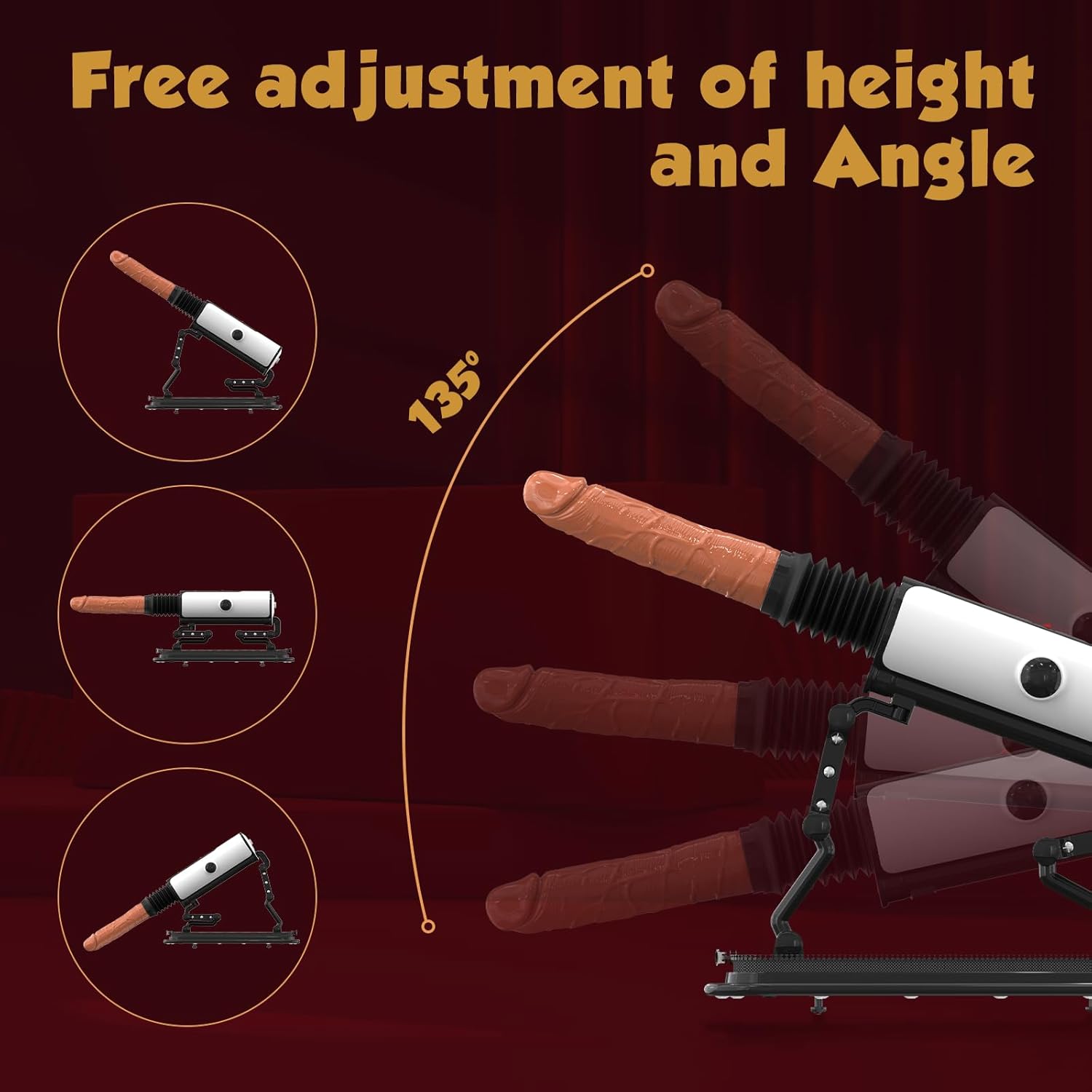 Best Thrusting Sex Machine Dildo in Pakistan