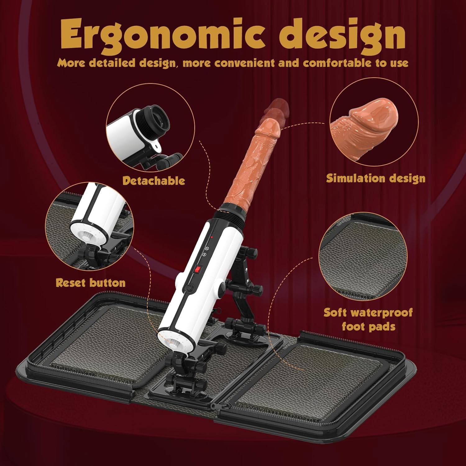 Best Thrusting Sex Machine Dildo in Pakistan - Image 6