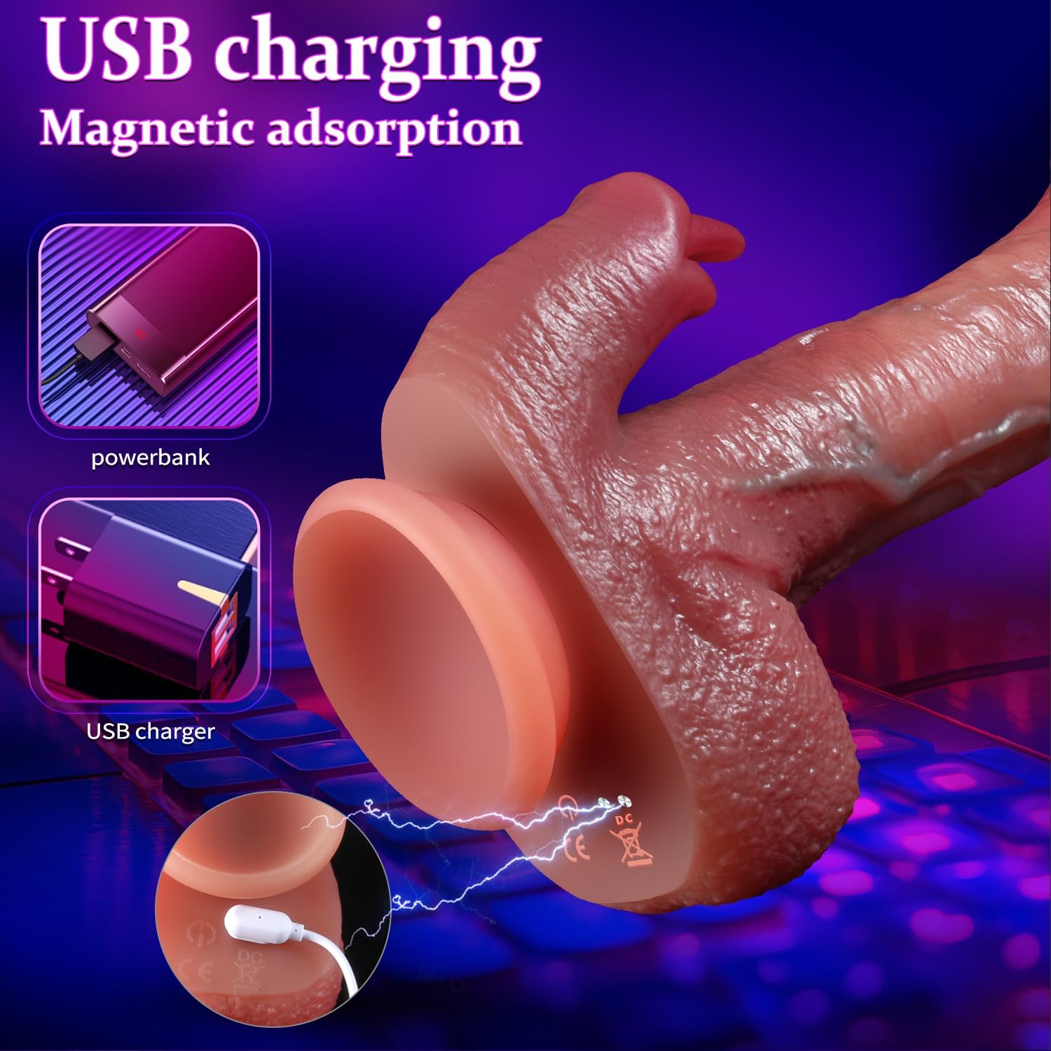 Best Vibrator Thrusting Dildo Sex Toy in Pakistan - Image 6